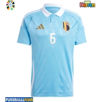 Belgien Axel Witsel #6 Auswärtstrikot EM 2024 Kurzarm
